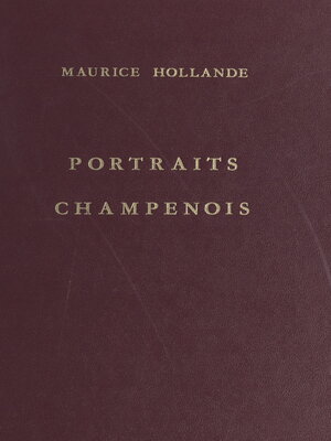 cover image of Portraits champenois